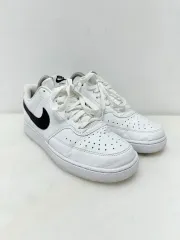 (255)ナイキ スニーカー コート ビジョン ロー 白