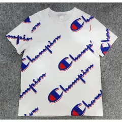 チャンピオン クレイジー パータン ロゴ プリンティング 半袖T L