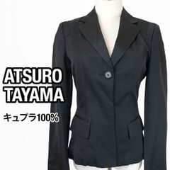 ATSURO TAYAMA テーラードジャケット コルセット風 レースアップ 黒 