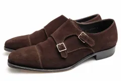 バーニーズニューヨーク／BARNEYS NEWYORK シューズ ビジネスシューズ 靴 ビジネス メンズ 男性 男性用スエード スウェード レザー 革 本革 ダークブラウン 茶 ブラウン  BN15003 ヒドゥンチャネル ダブルモンクストラップ ストレートチ