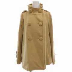 セシルマクビー CECIL McBEE ピーコート Pコート ショート丈 M キャメル /UOのサムネイル