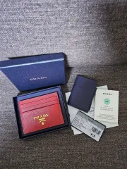 PRADA プラダ サフィアーノ カードウォレット（状態良し）