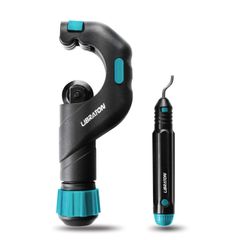 【数量限定】銅管・アルミ管・薄肉ステンレス鋼管・厚肉塩ビ管対応可能 HSSバリ取りバー付き カッター イレクターパイプ 切断能力5～50mm パイプカッター LIBRATON