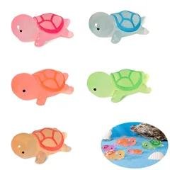 【数量限定】アクアリウム オブジェ【5個セット】ミニ リトルカメ装飾アクセサリー 水槽 飾り ミニチュア水槽 インテリア 水槽 おもちゃ 夜光 可愛い 樹脂 （ローズレッド、ブルー、オレンジ、イエロー、グリーン）