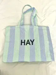 HAY CANDY ストライプ トートバッグ Mサイズ