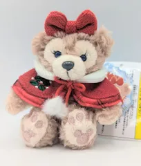 東京ディズニーシー ぬいぐるみストラップ クリスマスウィッシュ2010 セブンライツ・オブ・クリスマス シェリーメイ（赤ケープ&リボン） 2010