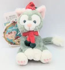 東京ディズニーシー ぬいぐるみストラップ Duffy's Christmas 2016 ジェラトーニ(サンタ帽/マフラー)/Very Merry Snowtime 2016