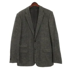 グリーンレーベルリラクシング ユナイテッドアローズ green label relaxing テーラード ジャケット グレー XL 251218E