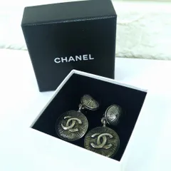 CHANEL  シャネル スイング イヤリング ヴィンテージ ココマーク レア フランス製