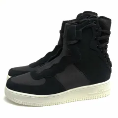 ナイキ／NIKE シューズ スニーカー 靴 ハイカット レディース 女性 女性用レザー 革 本革 ブラック 黒  BV8252-001 W AIR FORCE 1 REBEL XX PRM エア フォース 1 レベル XX プレミアム ミドル丈ブーツのサムネイル
