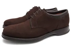 チャーチ／Church's シューズ ビジネスシューズ 靴 ビジネス メンズ 男性 男性用スエード スウェード レザー 革 本革 ダークブラウン 茶 ブラウン  COLNE コンフォートシューズ プレーントゥ