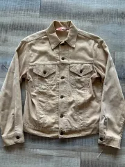 70s リーバイス 70505 コーデュロイ トラッカー ジャケット ベージュ ヴィンテージ