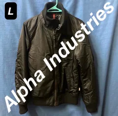 【人気の定番デザイン！】アルファインダストリーズ　フライトジャケット　L