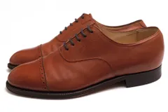 ポロ ラルフローレン／POLO RALPH LAUREN シューズ ビジネスシューズ 靴 ビジネス メンズ 男性 男性用レザー 革 本革 ブラウン 茶  F2243 キャップトゥ レザーソール グッドイヤーウェルト製法