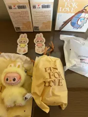 ポップマート正規品 ラブブ ミニ g + f + アルファベット キーチェーン g