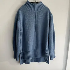 SENSE OF PLACE ハイネック ニット セーター ブルー One size アーバンリサーチ