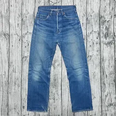 【W29】オリジナル BIG E Levi's 501 60s～70s ヴィンテージ 足長R 赤耳