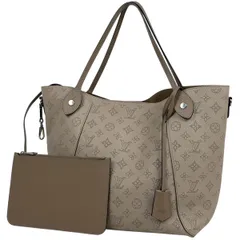 ルイ・ヴィトン Louis Vuitton ヒナ MM ショルダーバッグ トートバッグ モノグラムマヒナ ガレ(グレージュ) M53140 レディース 【中古】