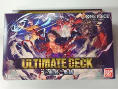 BANDAI ONE PIECE カードゲーム バンダイ アルティメットデッキ三船長集結 箱もの