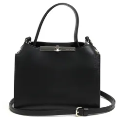 ジャンニキャリーニ／GIANNI CHIARINI バッグ ハンドバッグ 鞄 トートバッグ レディース 女性 女性用レザー 革 本革 ブラック 黒  FLO  2WAY ショルダーバッグ