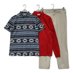 中古 メンズ アディダスゴルフ adidas GOLF コーディネートセット M 初ラウンド コースデビュー