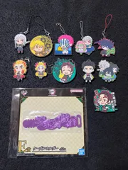 鬼滅の刃 ラバーストラップ まとめ売り 12個セット