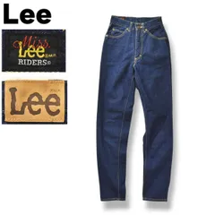 【美脚】 古着 リー Miss Lee 7301 テーパード シルエット デニム ジーンズ パンツ 濃紺 27 インディゴ レディース ♪