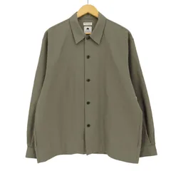 ビューティーアンドユースユナイテッドアローズ BEAUTY ＆ YOUTH UNITED ARROWS 25ss KOMATSU PACK オーバー キャンプカラー シャツ FORM型 セットアップ対応 撥水機能 メンズ JPN：L 