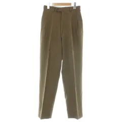 ジーエフフェレ GF FERRE スラックス ウール 72 茶 ブラウン フルレングス /AP