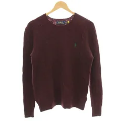 ポロ ラルフローレン POLO RALPH LAUREN カシミヤ混 ニット セーター ケーブルニット XS ボルドー /☆G