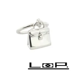 エルメス ■新同■磨き済■ アミュレット ケリー リング 指輪 アクセサリー シルバー SV925 箱 #50 【177965】□