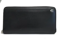 ダンヒル／Dunhill 長財布 財布 ウォレット メンズ 男性 男性用レザー 革 本革 ブラック 黒  L2X218A CADOGAN カドガン 小銭入れあり ラウンドジップ ラウンドファスナー