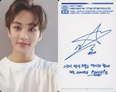 【中古】コレクションカード(男性) NCT 127/マーク(MARK)/裏面白・印刷サイン入り/CD「2nd Album Repackage Neo Zone： The Final Round」(2nd Player Ver.)[Kihno Kit]封入特典フ