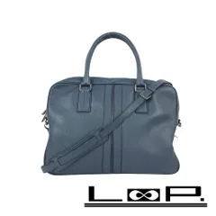 トッズ ■新同■ 2WAY ショルダー ハンド バッグ レザー ネイビー ブルー 【336102】2