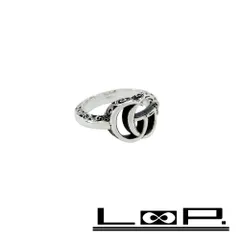 グッチ ■新同■ ダブルG アラベスク リング 指輪 アクセサリー シルバー SV925 #17 箱 【435447】10