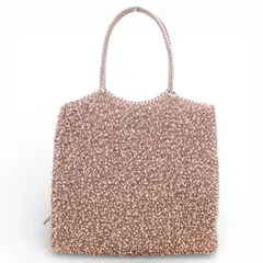 アンテプリマ ワイヤーバッグ ハンドバッグ パープル Aランク an6609cc