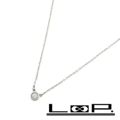 ティファニー ■新同■ バイザヤード ネックレス アクセサリー SV925 1P ダイヤ シルバー 【441073】9