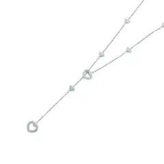 ティファニー ■美品■ ハートリンクラリアット ネックレス アクセサリー シルバー SV925 箱 【445576】7