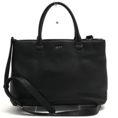 アニエスベー／agnes b. バッグ トートバッグ 鞄 ハンドバッグ レディース 女性 女性用 レザー 革 本革 ブラック 黒  IS30-01 Iris A4サイズ収納可 2WAY ショルダーバッグ シボ革 シュリンクレザー