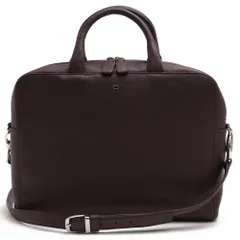 アイグナー／AIGNER バッグ ブリーフケース ビジネスバッグ 鞄 ビジネス メンズ 男性 男性用 レザー 革 本革 レッド ブラウン 赤 茶  A4サイズ収納可 2WAY ショルダーバッグ シボ革 シュリンクレザー