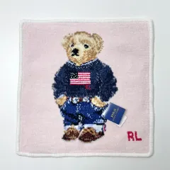 新品 ポロ ラルフローレン ベア 手 タオル ハンカチ