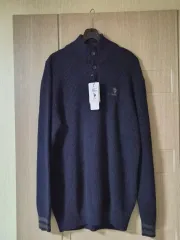 U S ポロアサシン ポロネック ニット ネイビー 新品 110