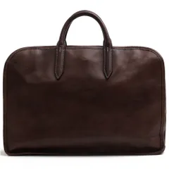 アニアリ／aniary バッグ ブリーフケース ビジネスバッグ 鞄 ビジネス メンズ 男性 男性用 レザー 革 本革 ダークブラウン 茶 ブラウン  ANS100 ヌメレザー ブリーフバッグ 迷彩・カモフラージュ柄 シボ革 シュリンクレザー