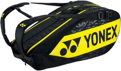 ヨネックス YONEX テニス ラケットバッグ6 6本用 ラケットバッグ 鞄 ケース バッグ 収納 持ち運び  BAG2202R 824 ライトニングイエロー