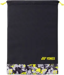 ヨネックス YONEX テニス シューズケース シューズバッグ シューズ入れ ポーチ 巾着 シューズ 靴 上履き ケース 収納 袋 クラブ チーム 部活 学校 通学 旅行 トラベル 試合 合宿  BAG2323G 500 ライムイエロー