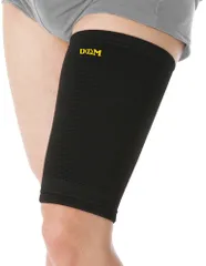 ディーアンドエム D&M 強圧迫サポーター もも 運動 痛み軽減 怪我予防 サポーター 再発予防 ケガ 怪我 怪我防止 トレーニング 肉離れ ランニング 疲労軽減 ふともも 圧迫  932 00 ブラック