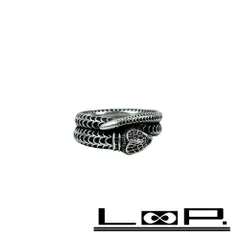 グッチ ■新同■ ガーデンスネーク リング 指輪 シルバー SV925 #21 【488535】7