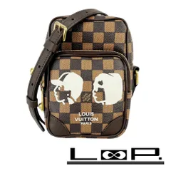 ルイヴィトン ■新同■NIGOコラボ■ アマゾン ショルダーバッグ ダミエ フレンドシップキャンバス ブラウン N40768【508509】13