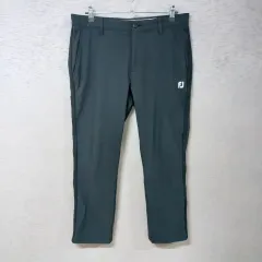 B1-6/フットジョイ ブラック 起毛パンツ メンズ