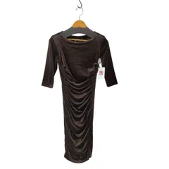 フォーティーナインアヴェニュージュンコシマダ 49AV.Junko Shimada ベロアギャザーワンピース レディース 表記無 